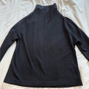 lululemon athletica Black Cowl Neck Sweater